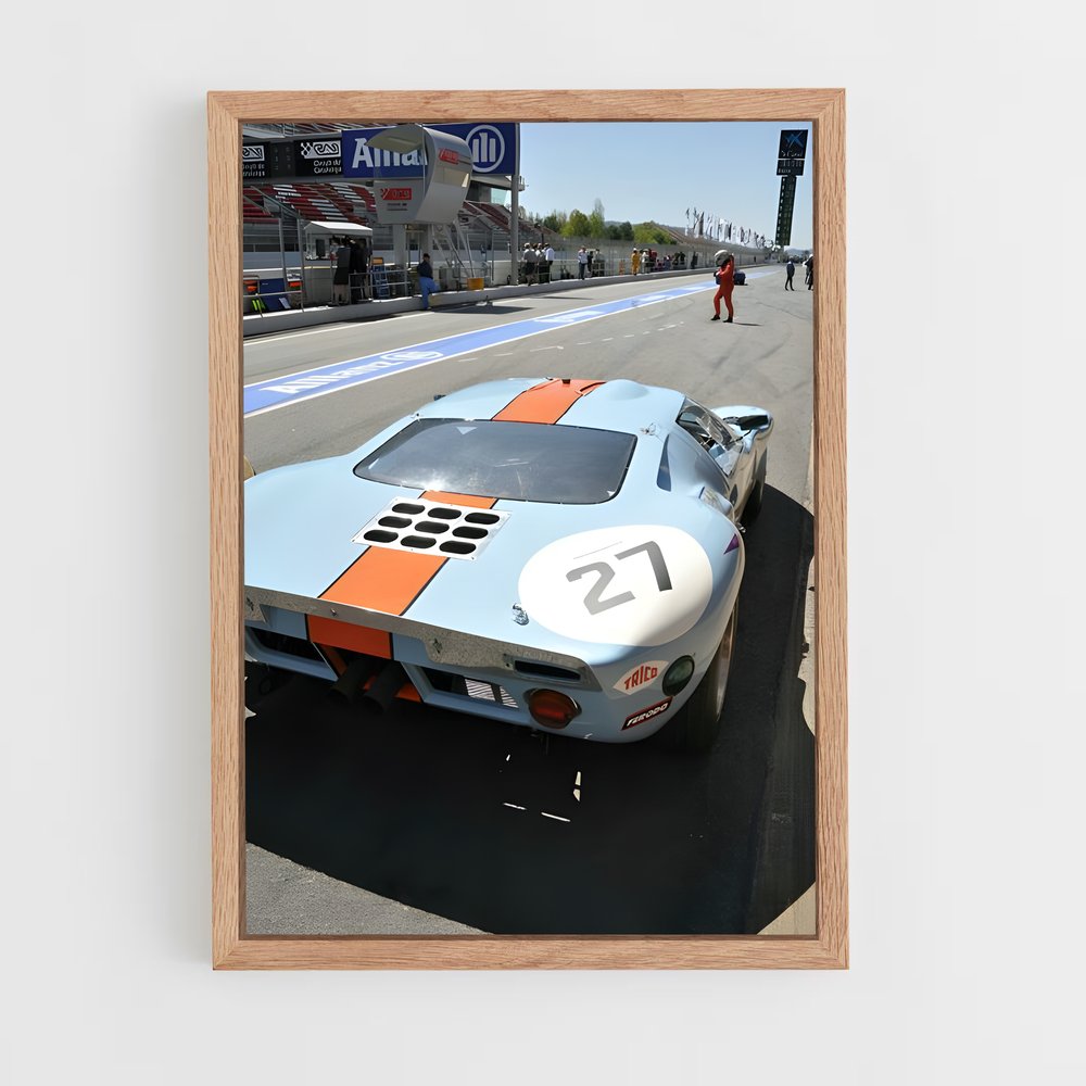 Poster GT40 Racing Spirit – affiche Ford (vue 4)